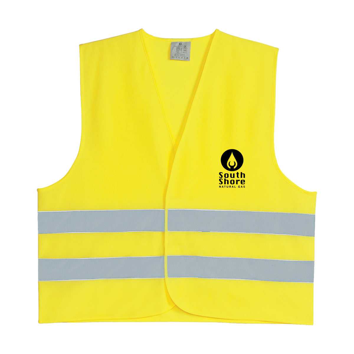 Safety Vest, Reflective - Silk Screen
