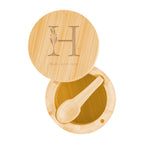 Salt Cellar in Bamboo - Laser Engraving