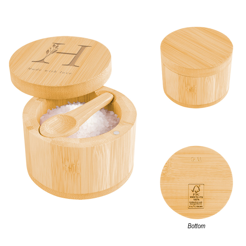 Salt Cellar in Bamboo