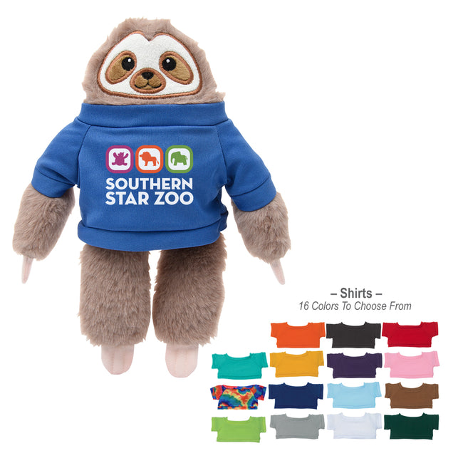 Sammy Sloth Plush Toy, 6 Inch