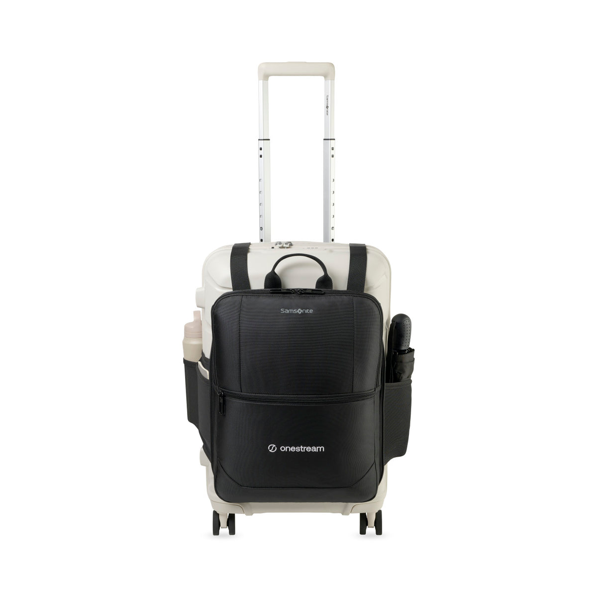 Samsonite 2 in 1 Luggage Cover and Laptop Backpack Transfer - Black - View 5