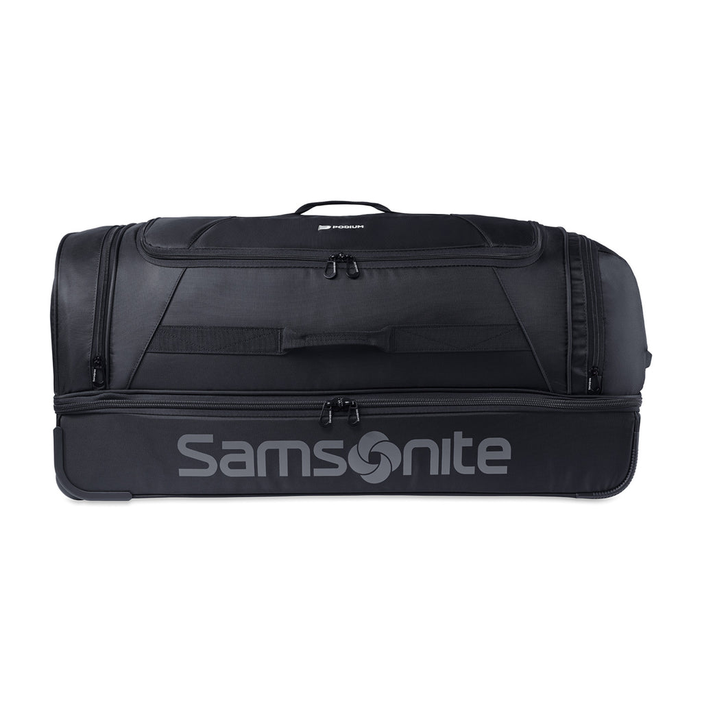 Samsonite Andante Drop Bottom Wheeled Duffel, 32 Inches Transfer - Black - View 4