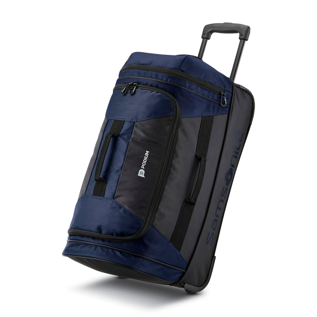 Samsonite Andante Wheeled Duffel, 22 Inches Transfer - Navy-Black - View 1