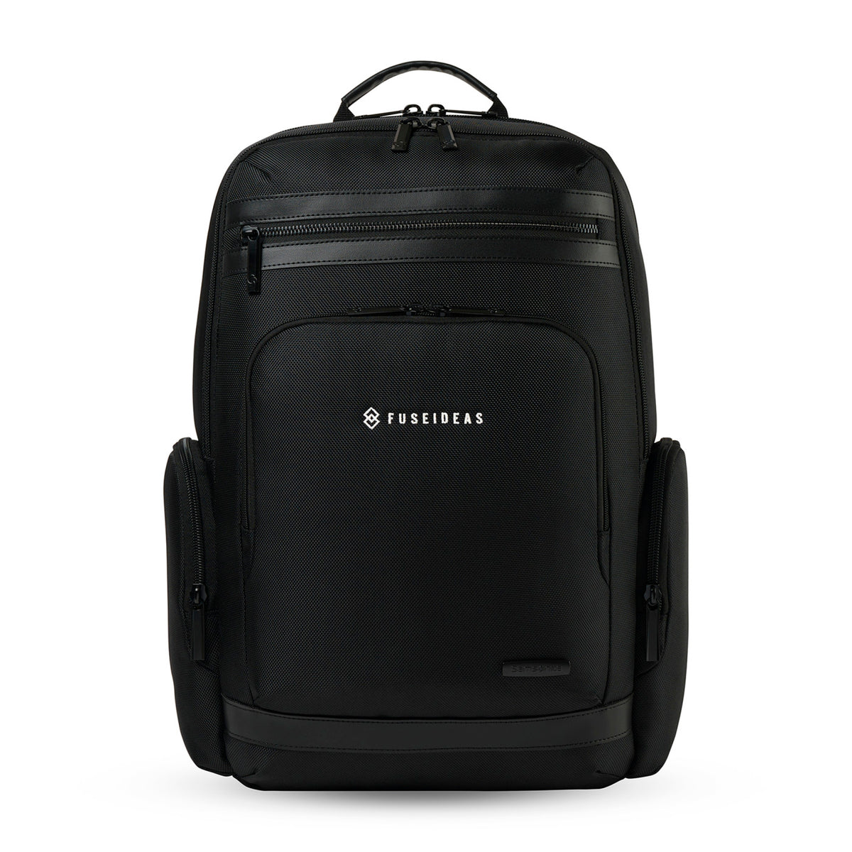 Samsonite Arcway Laptop Backpack with Vegan Leather Handle Transfer - Black - View 1