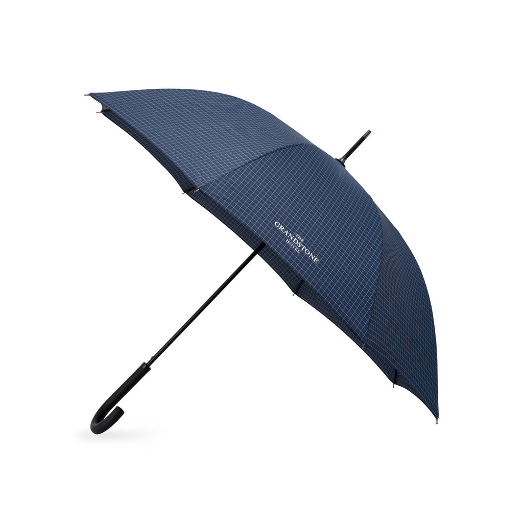 Samsonite Auto Open Stick Umbrella, 40.5 Inch Transfer - Blue / White - View 1