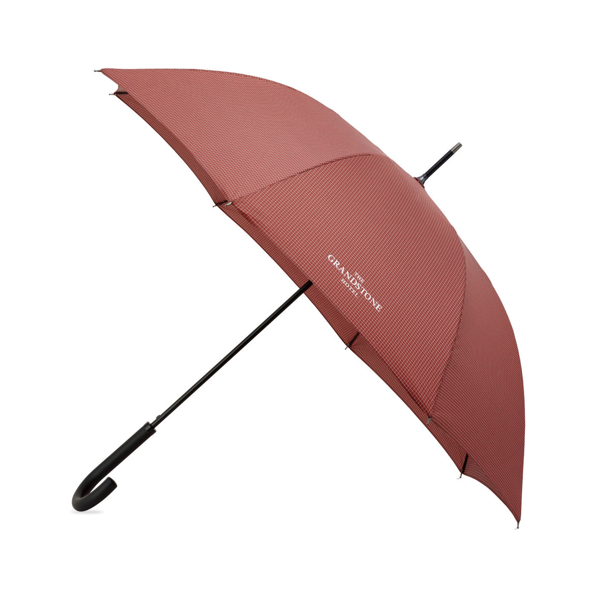Samsonite Auto Open Stick Umbrella, 40.5 Inch Transfer - Red / White - View 1