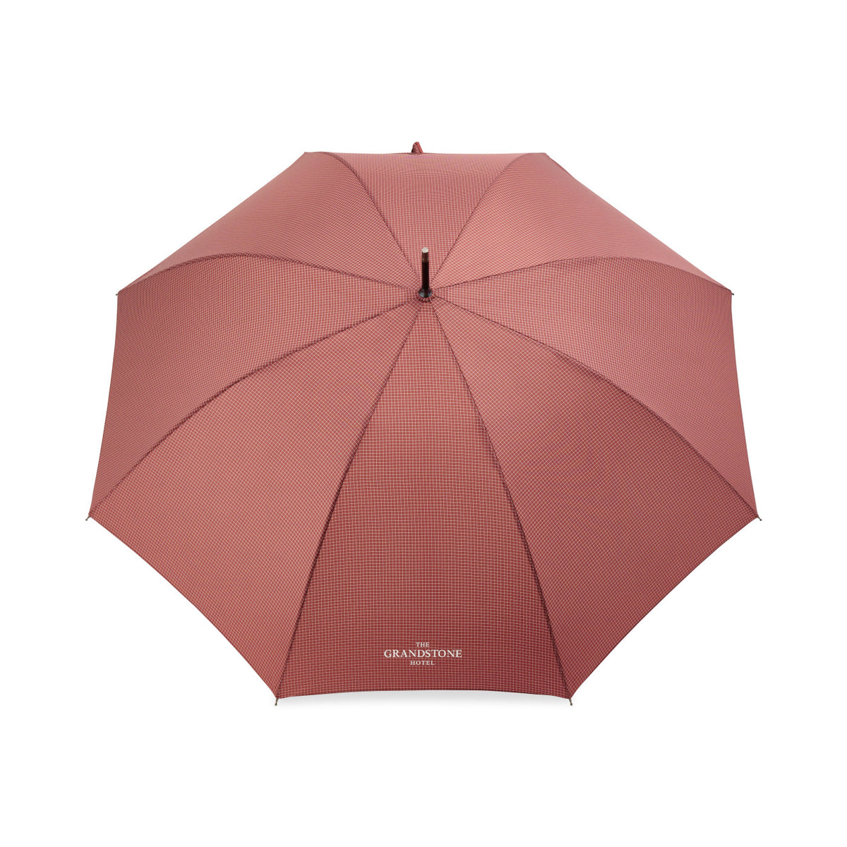 Samsonite Auto Open Stick Umbrella, 40.5 Inch Transfer - Red / White - View 2