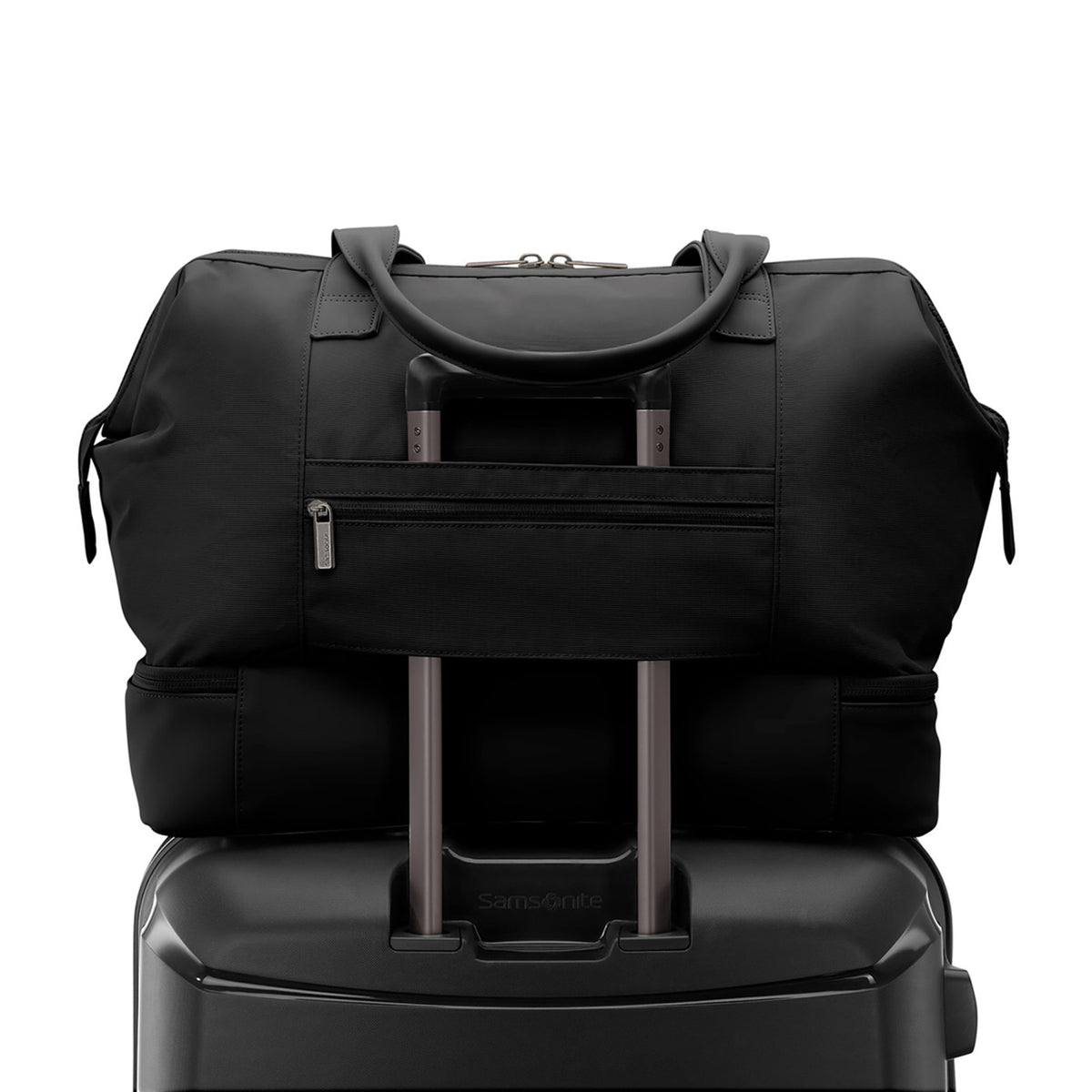 Samsonite Better Than Basic Drop Bottom Weekender Embroidery - Black - View 10