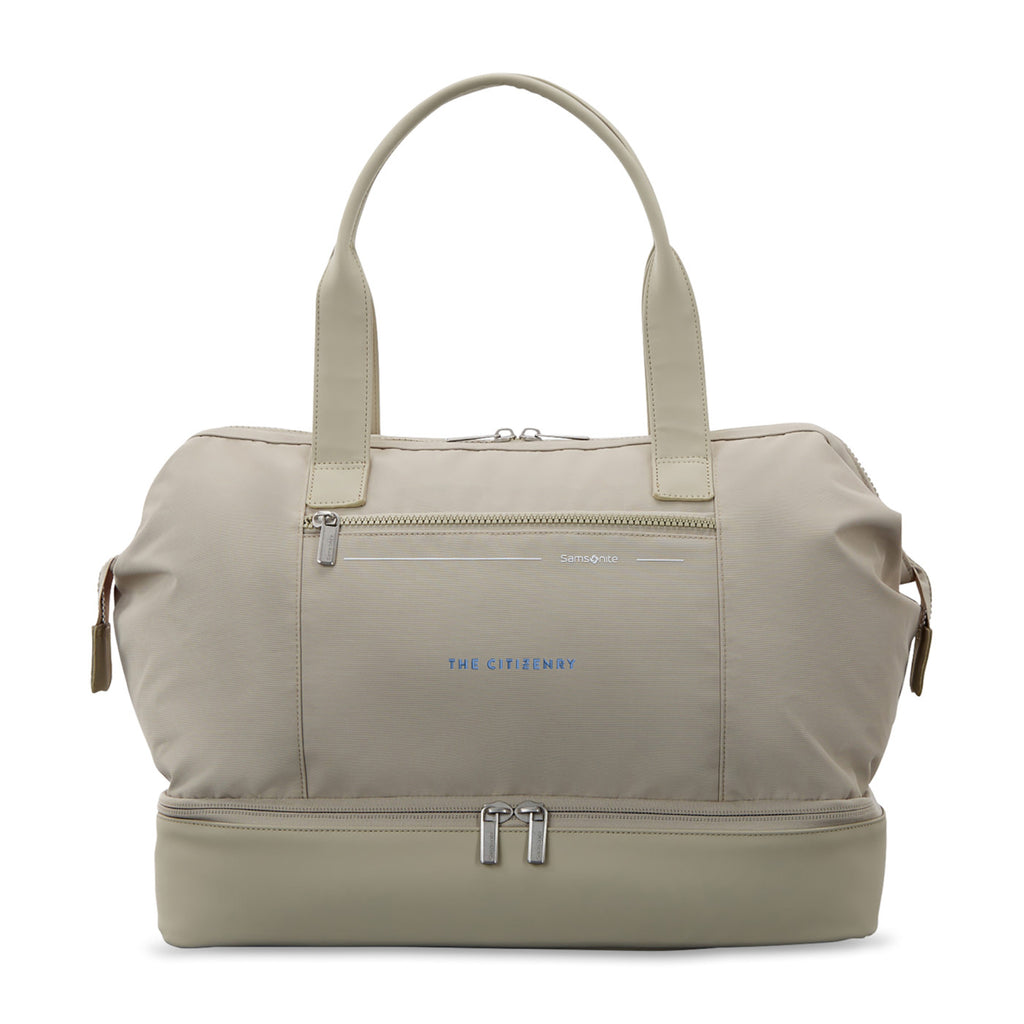 Samsonite Better Than Basic Drop Bottom Weekender Embroidery - Limestone - View 1