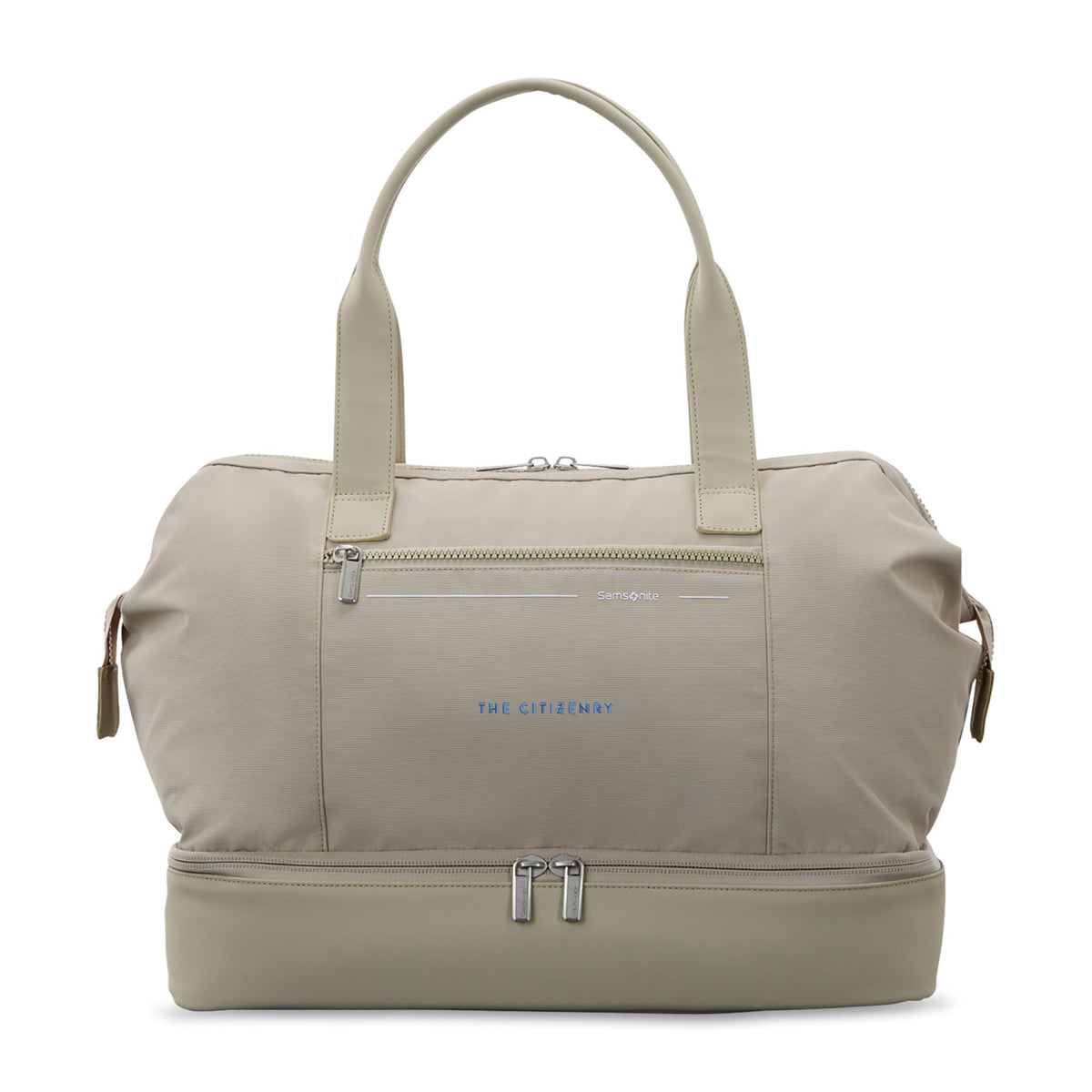 Samsonite Better Than Basic Drop Bottom Weekender Embroidery - Limestone - View 1