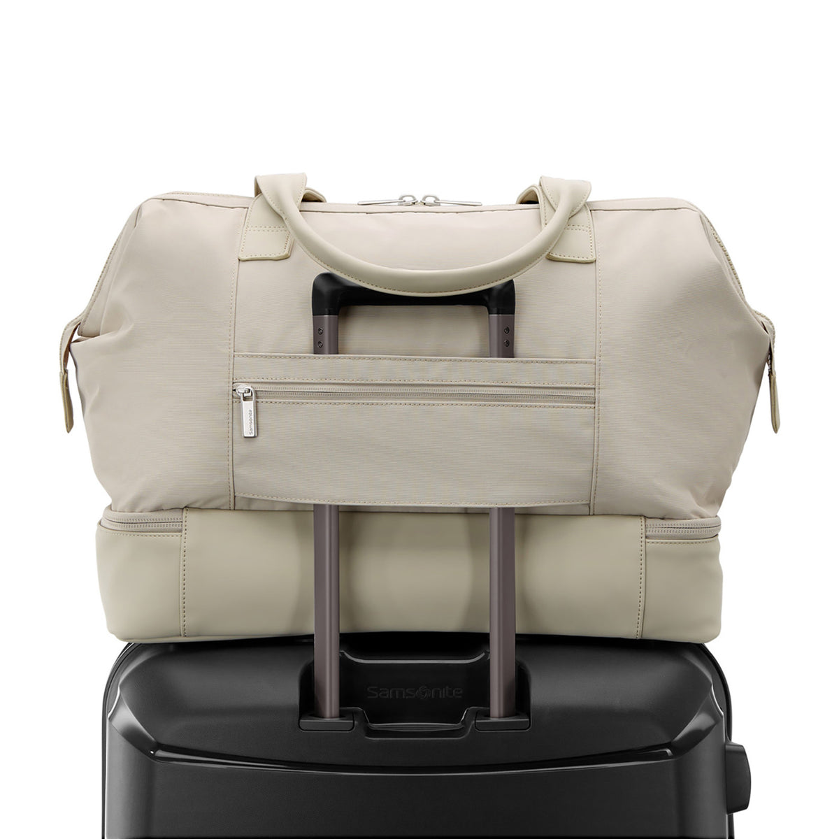 Samsonite Better Than Basic Drop Bottom Weekender Embroidery - Limestone - View 10