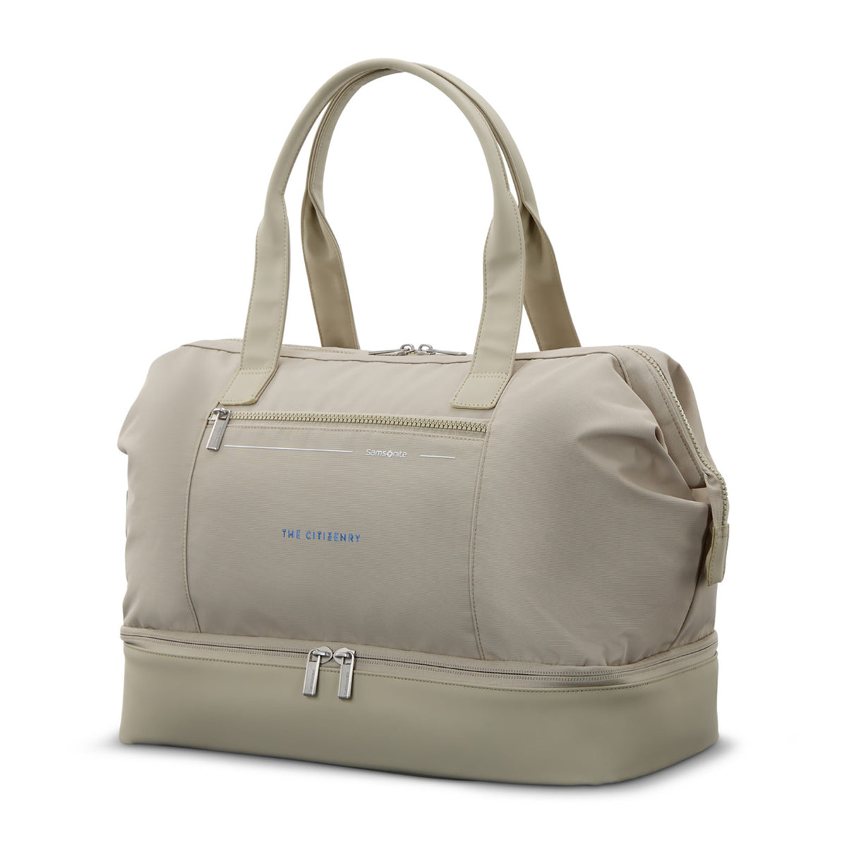 Samsonite Better Than Basic Drop Bottom Weekender Embroidery - Limestone - View 2