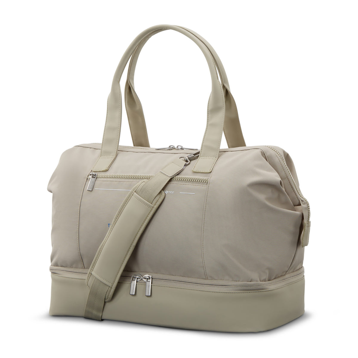 Samsonite Better Than Basic Drop Bottom Weekender Embroidery - Limestone - View 4