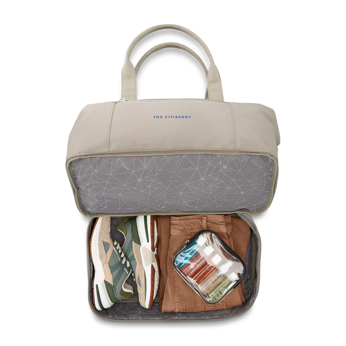 Samsonite Better Than Basic Drop Bottom Weekender Embroidery - Limestone - View 7