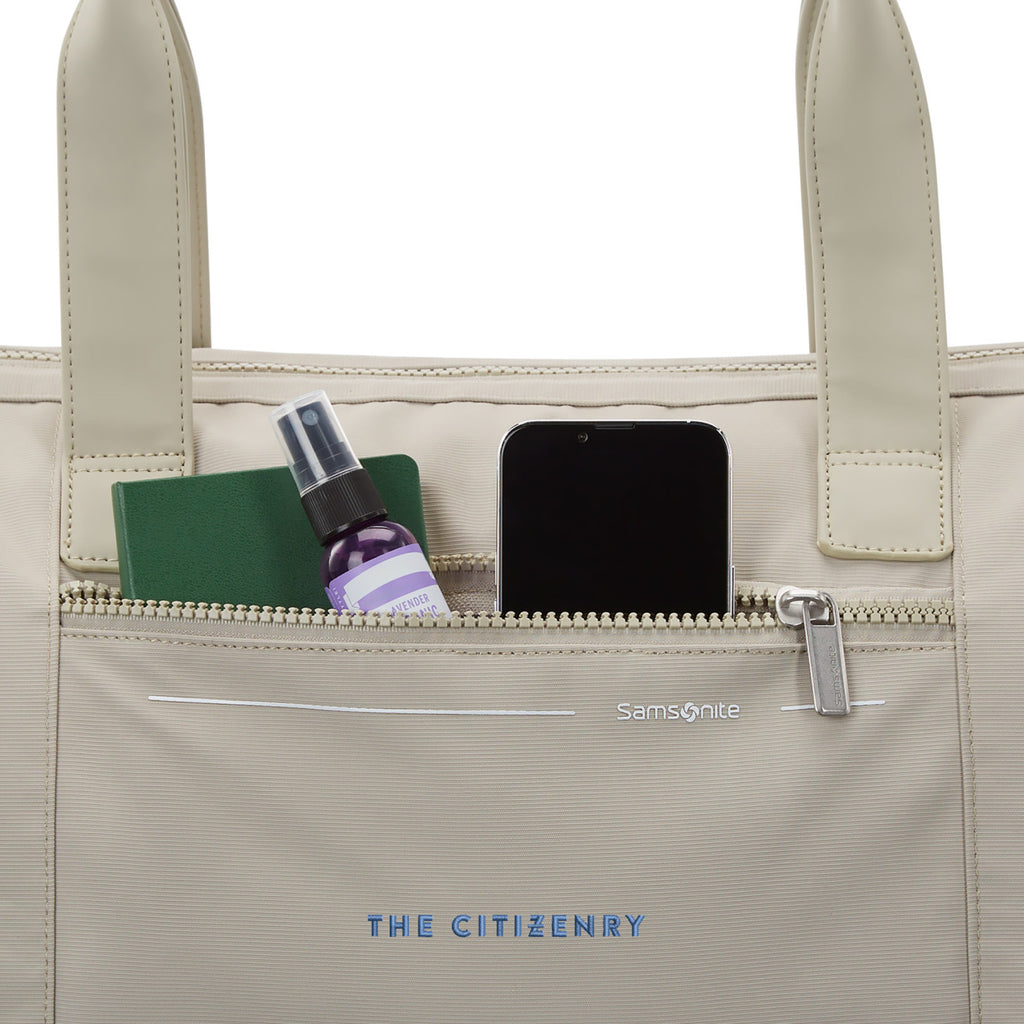Samsonite Better Than Basic Drop Bottom Weekender Embroidery - Limestone - View 8