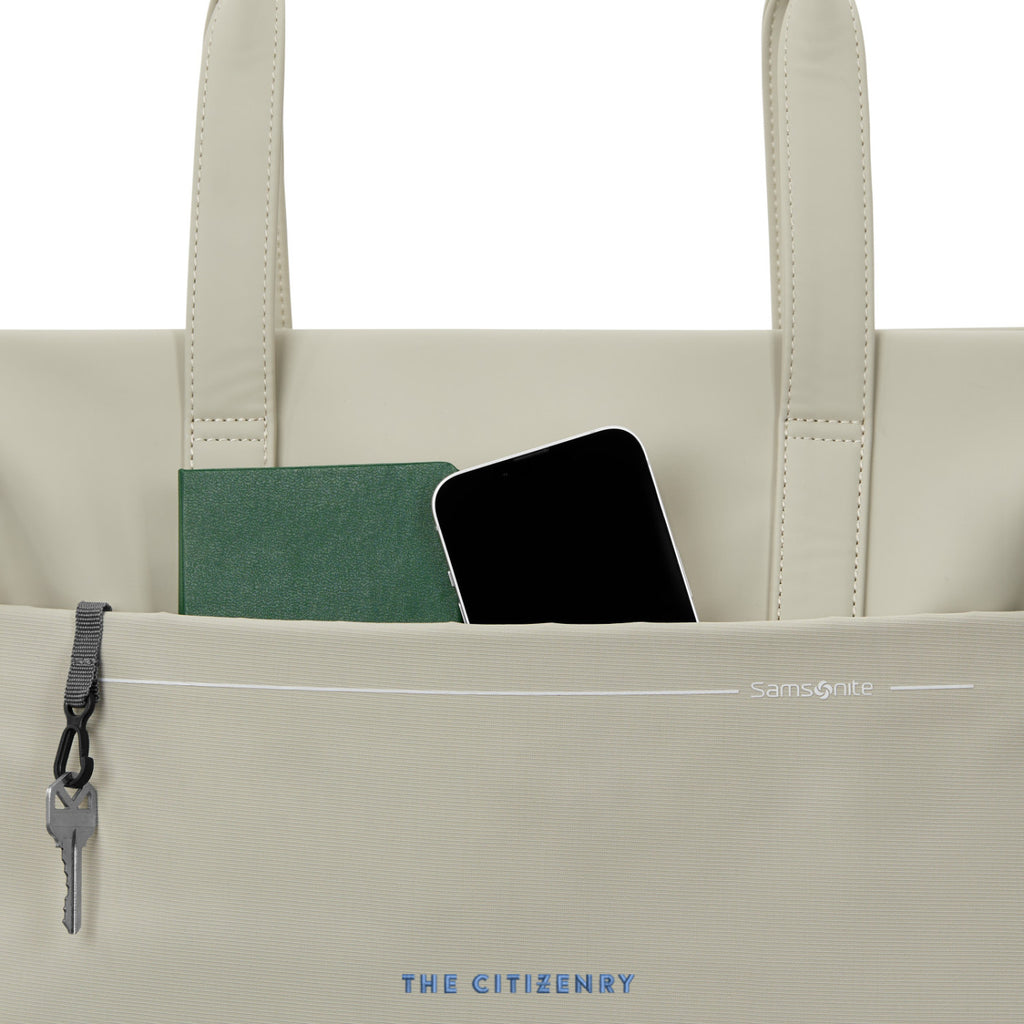 Samsonite Better Than Basic Laptop Tote, 15 Inch Transfer - Limestone - View 6
