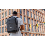 Samsonite Cablewood Heathered Laptop Backpack Embroidery - Charcoal Heather - View 8