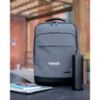 Samsonite Cablewood Heathered Laptop Backpack Transfer - Charcoal Heather - View 5