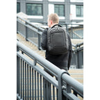 Samsonite Classic Business Everyday Laptop Backpack Embroidery - Black - View 11