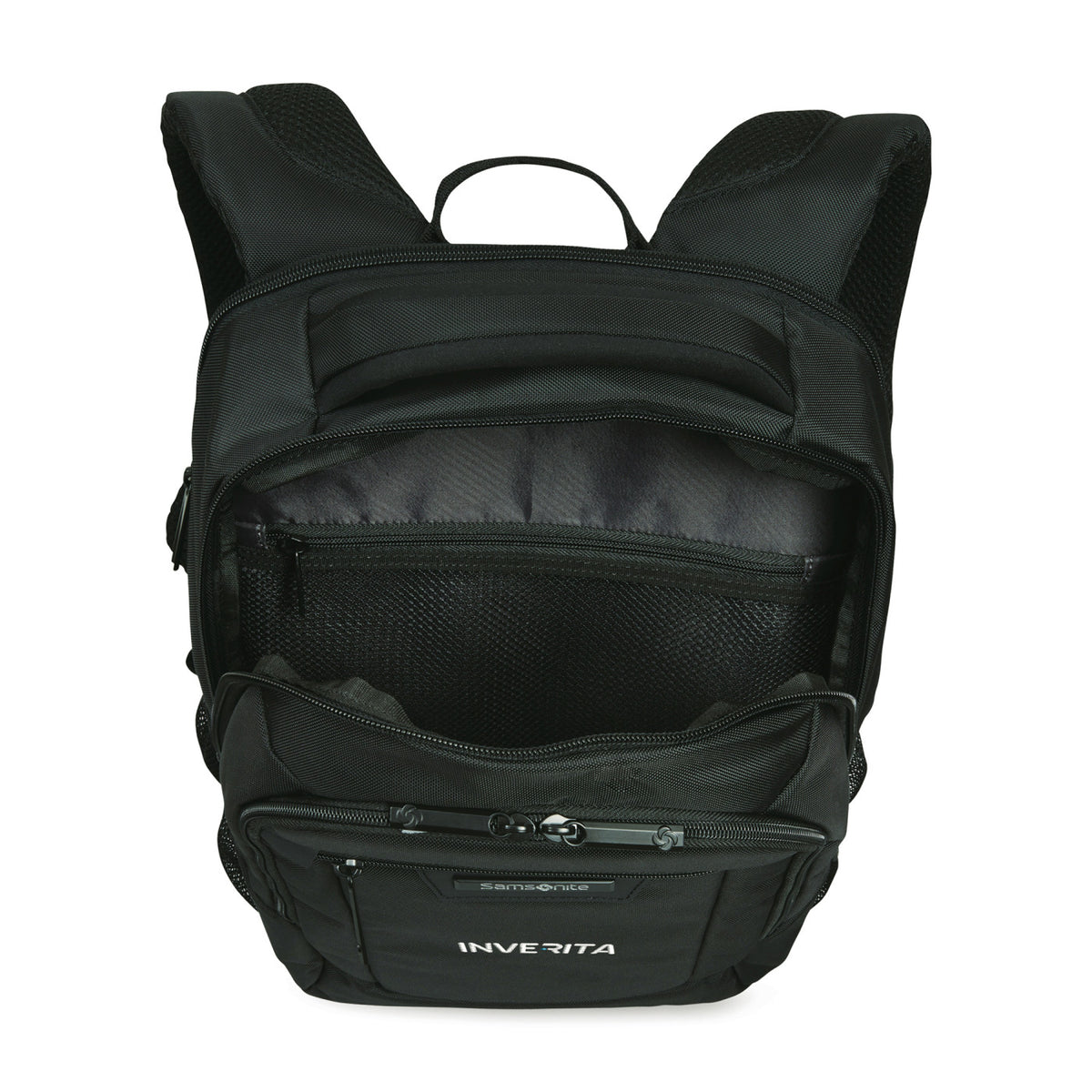 Samsonite Classic Business Everyday Laptop Backpack Embroidery - Black - View 4