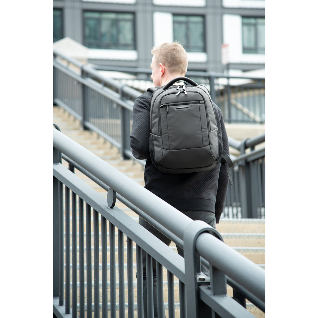 Samsonite Classic Business Everyday Laptop Backpack Transfer - Black - View 11