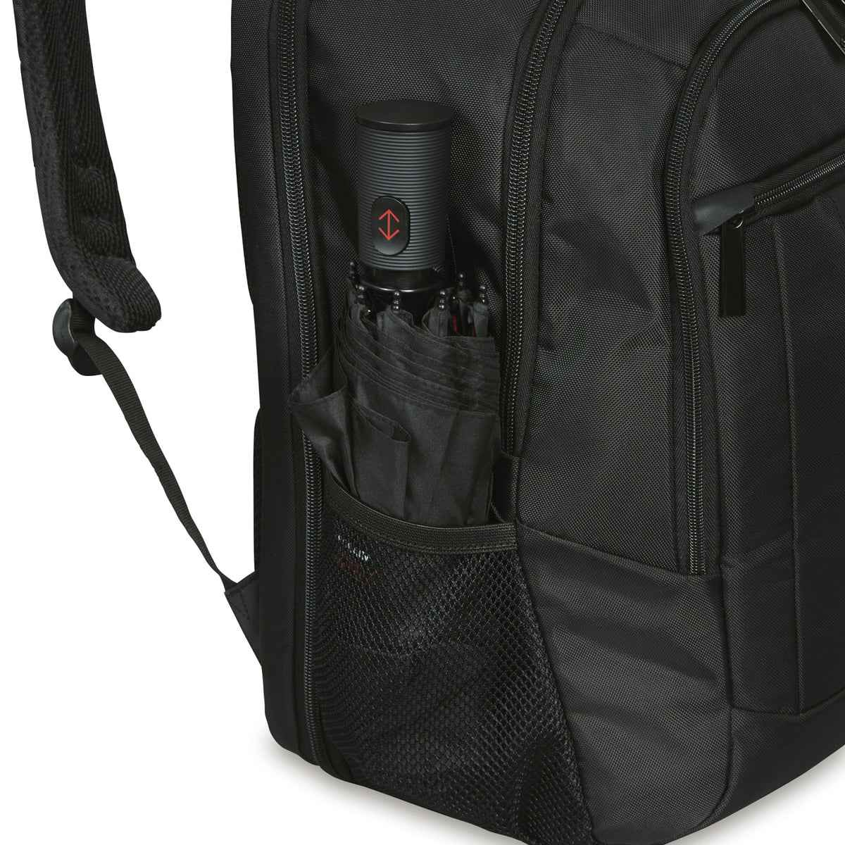 Samsonite Classic Business Lay Flat Laptop Backpack, 15.6 Inch Transfer - Black - View 8