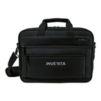 Samsonite Classic Business Two Gusset Laptop Portfolio Transfer - Black - View 1