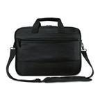 Samsonite Classic Business Two Gusset Laptop Portfolio Transfer - Black - View 2
