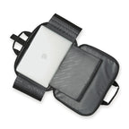 Samsonite Classic Business Two Gusset Laptop Portfolio Transfer - Black - View 6
