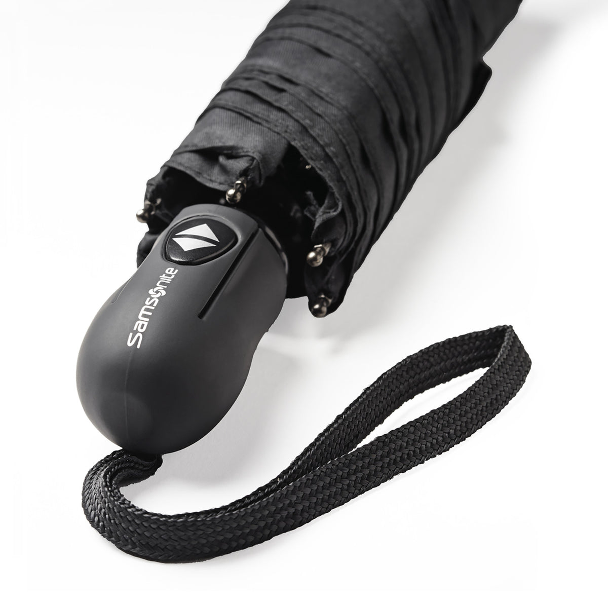 Samsonite Compact Auto Open and Close Umbrella Transfer - Black - View 3