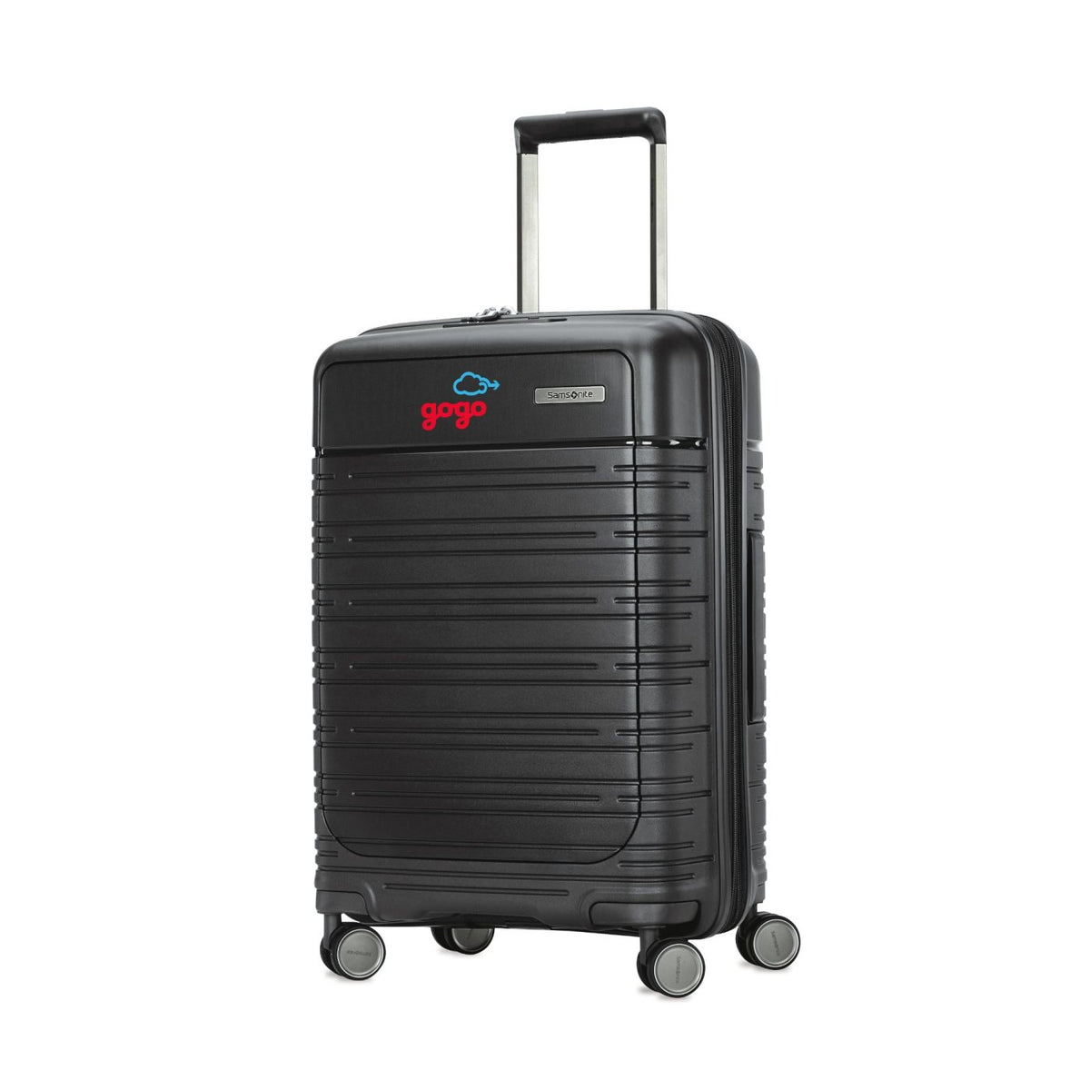 Samsonite Elevation Plus Hardside Carry-On Spinner Full Color - Black - View 2