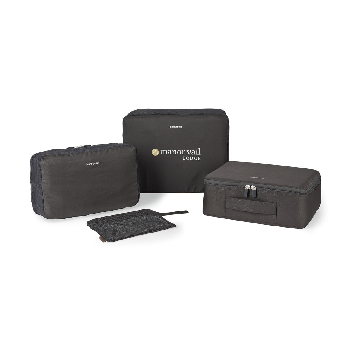 Samsonite Foldable Packing Cubes with Pouch, 4 Piece Set Transfer - Graphite - View 1