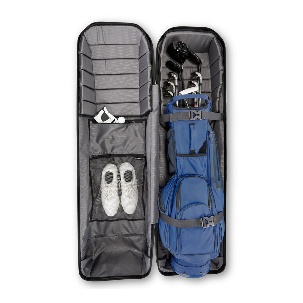 Samsonite Hardside Golf Travel Case with Luggage Tag - Black - View 10