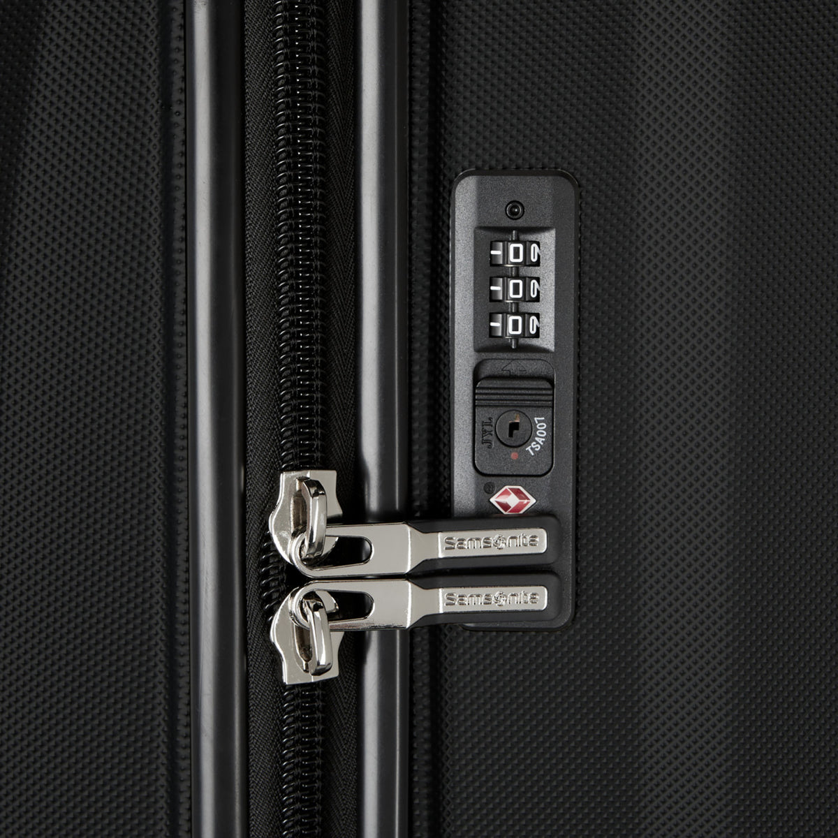 Samsonite Hardside Golf Travel Case with Luggage Tag - Black - View 12