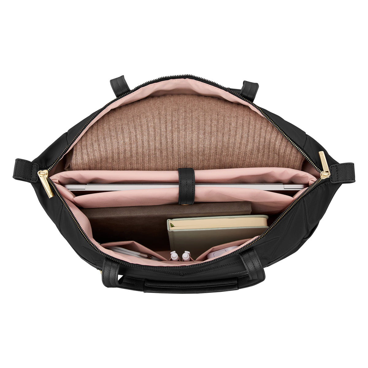 Samsonite Mobile Solution Laptop Tote, 15.6 Inch Embroidery - Black - View 6
