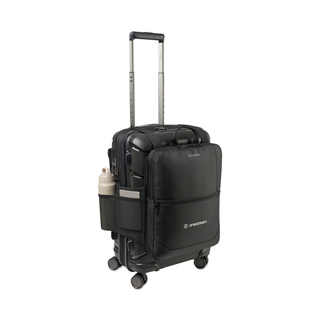Samsonite Outline Pro Carry-On with Convertible Backpack Set - Midnight Black - View 2