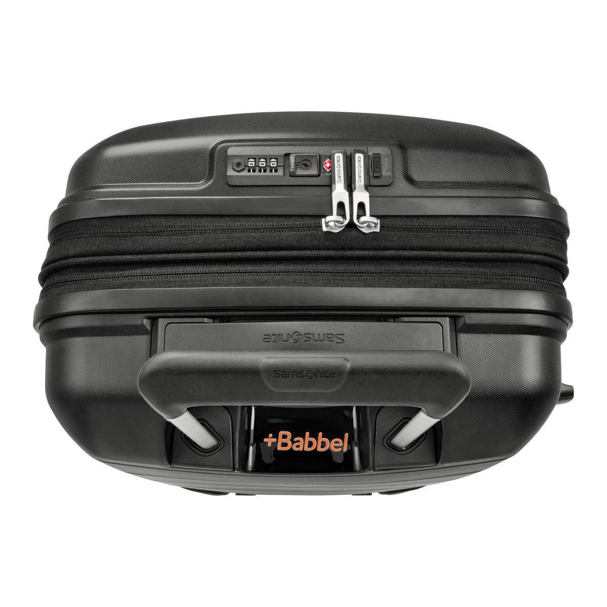 Samsonite Outline Pro Hardside Carry-On with USB Port Full Color - Midnight Black - View 2