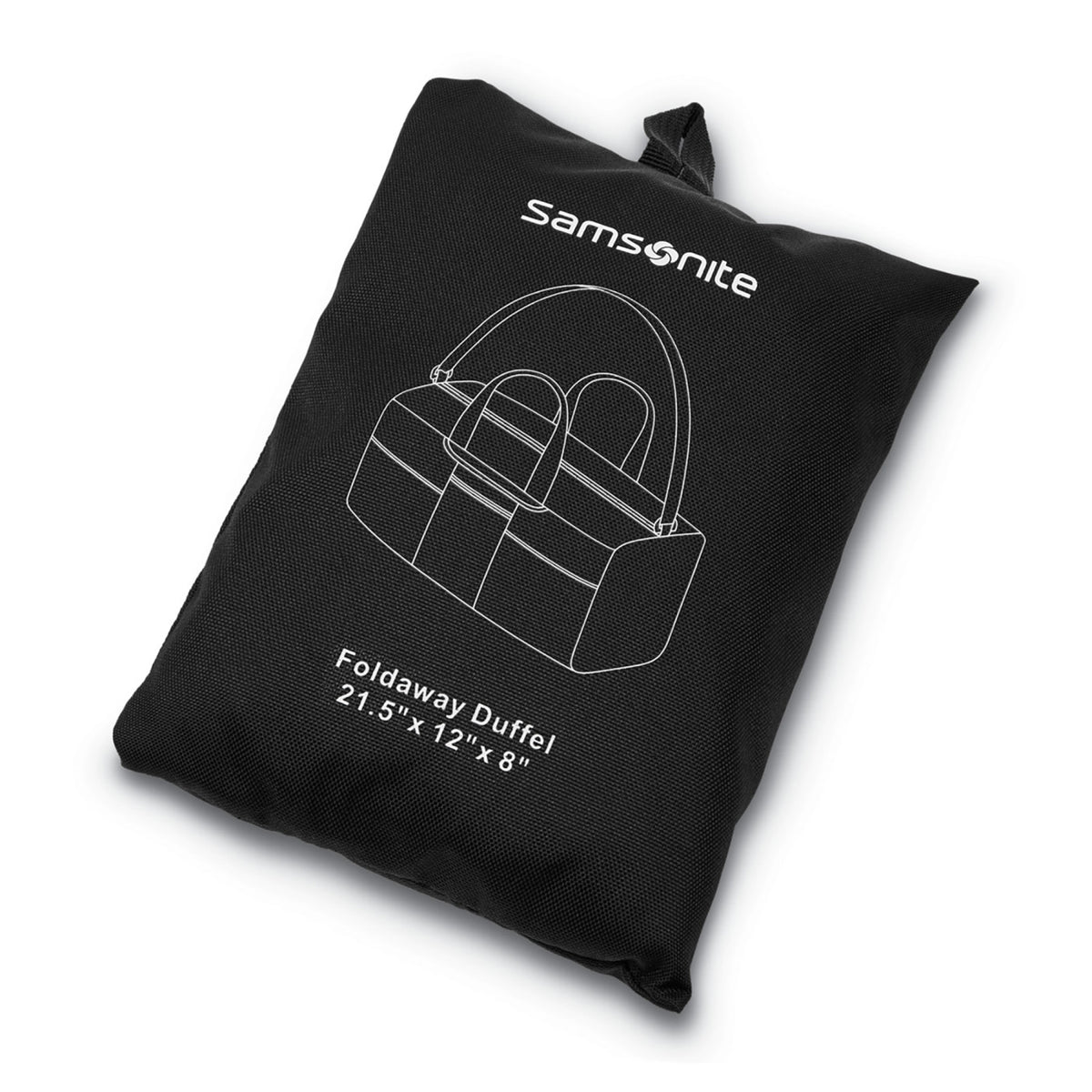 Samsonite Packable Foldaway Duffel Embroidery - Black - View 5
