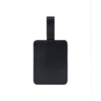 Samsonite Pebbled Leather Bag Tag Debossing - Black - View 2