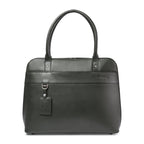 Samsonite Pebbled Leather Laptop Tote, 16 Inch Debossing - Black - View 1
