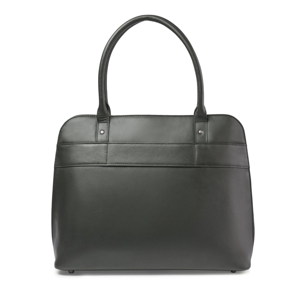 Samsonite Pebbled Leather Laptop Tote, 16 Inch Debossing - Black - View 4