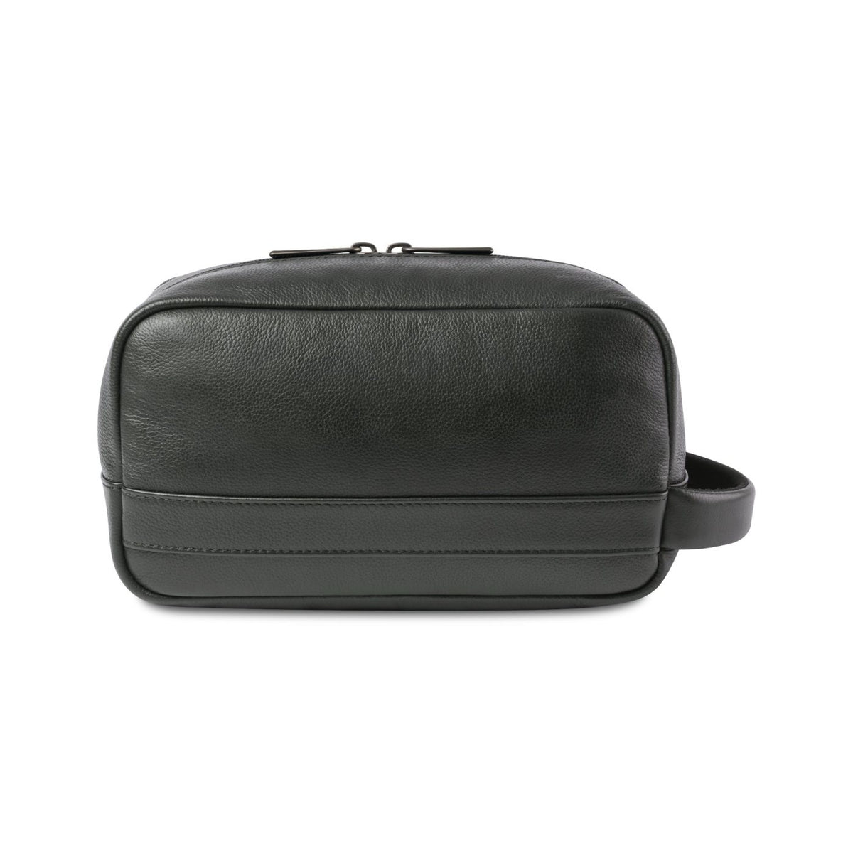 Samsonite Pebbled Leather Toiletry Bag Embroidery - Black - View 5