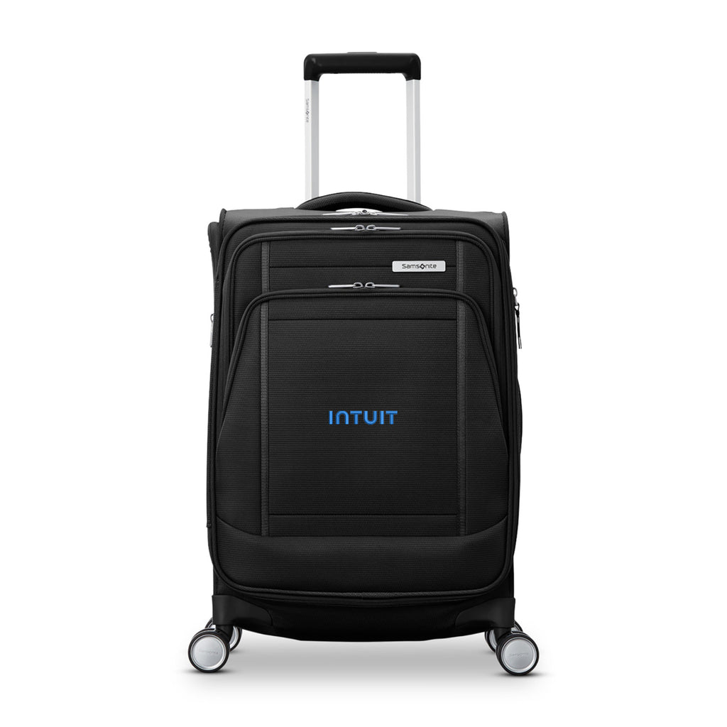 Samsonite Uplift Recycled Softside Carry-On Spinner Embroidery - Black - View 2
