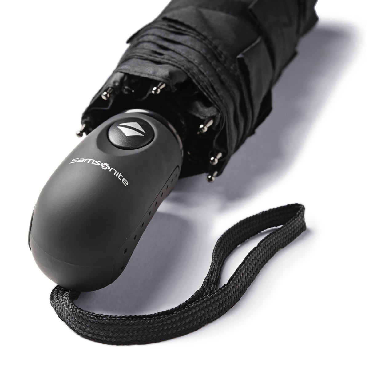 Samsonite Windguard Auto Open and Close Umbrella, 43 Inch Transfer - Black - View 3