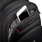 Samsonite Xenon Expandable Laptop Backpack, Large Embroidery - Black - View 3