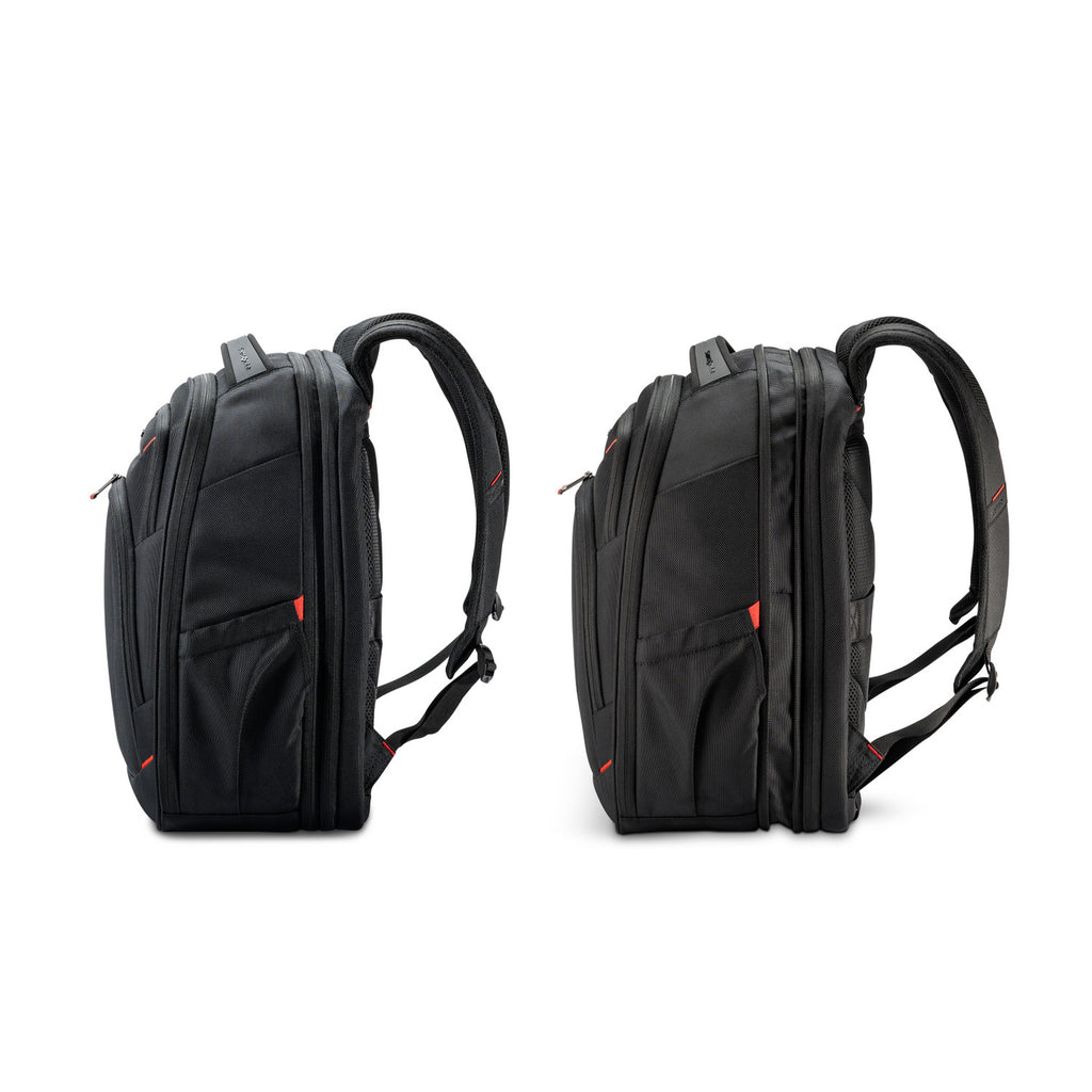 Samsonite Xenon Expandable Laptop Backpack, Large Embroidery - Black - View 4