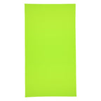 Sand-Free Beach Towel with Pouch, Recycled PET - Lime Green - Towel