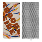 Sand-Free Waffle Beach Towel, 30 x 60 Inches - Sublimation