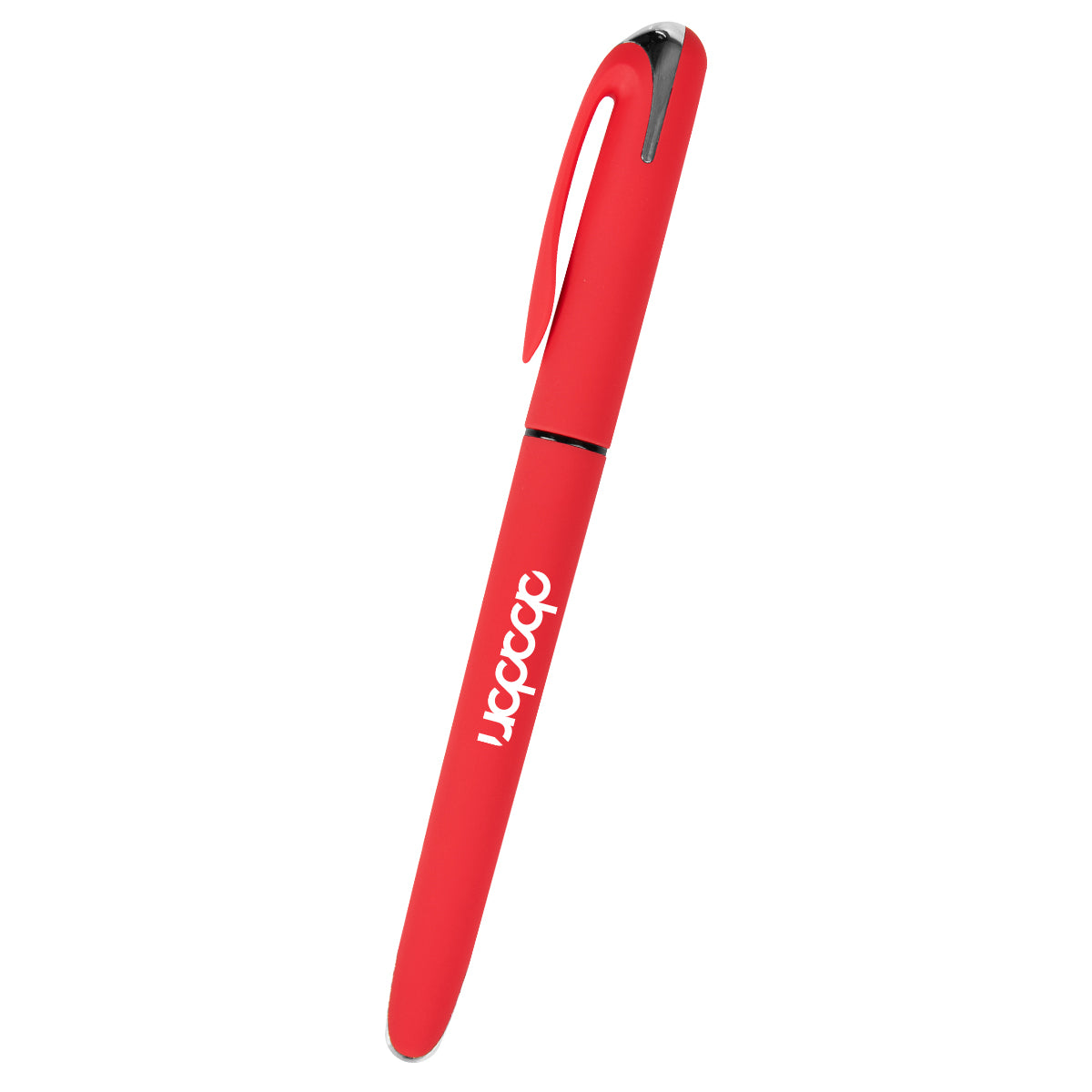 Santa Cruz Gel Pen, Velvet Touch - Red - Silk Screen