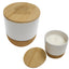 Santal Scented Candle - White - Laser Engraving